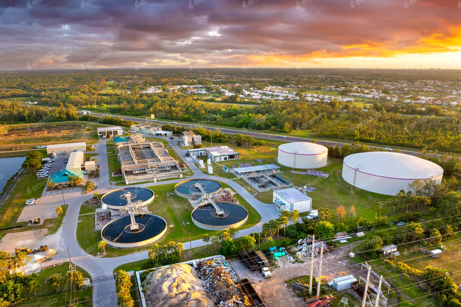 Instalasi Water Treatment Plant (WTP) YSI Water Solutions